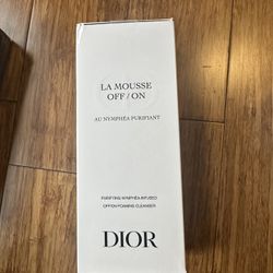 Dior La Mousse Off/On foaming face Cleanser