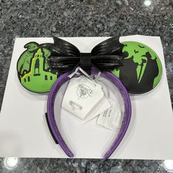 Disney Parks Oogie Boogie Bash 2024 exclusive Minnie Mouse  Ears Headband .  Brand new with tags.