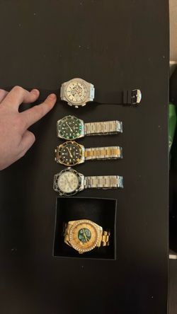 Lot of 5 Men's Watches