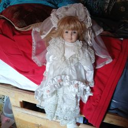 Wedding Dress Doll 