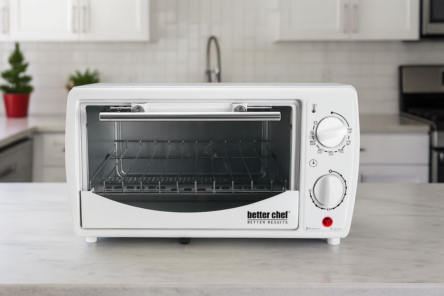 Better Chef 9 L Toaster Oven Broiler – White