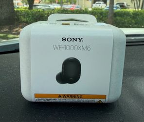 Sony WF-1000XM6 Earbuds | Sony Active Noise Cancellation