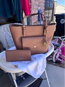 Brown MK Purse