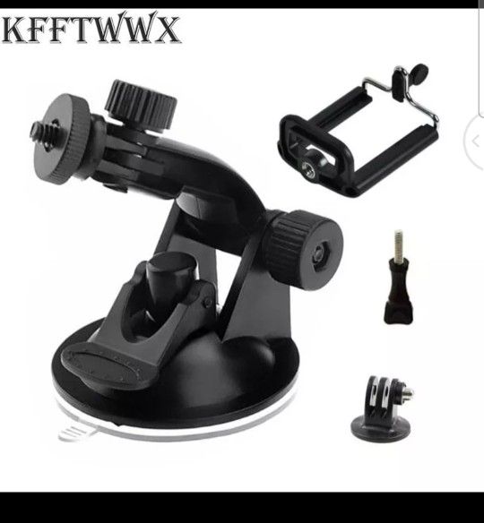 KFFTWWX Suction For Gopro Hero 1211109876 5   Accessories Car Mount Windshield Suction Cup Dash   Camera Holder Stand Bracket
