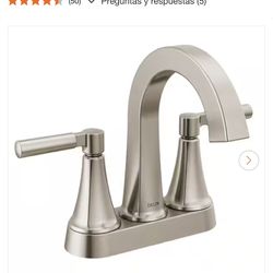 New Delta fauset bathroom