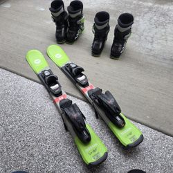 Kids Skis And Boots