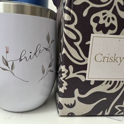 Bride Stainless Steel Mug White -brand New
