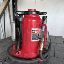 PITTSBURGH 20 Ton Air/Hydraulic Bottle Jack