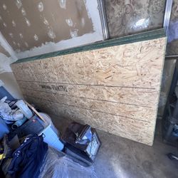 TALL WALL. 10x4.  1/2 inch  Ply wood 