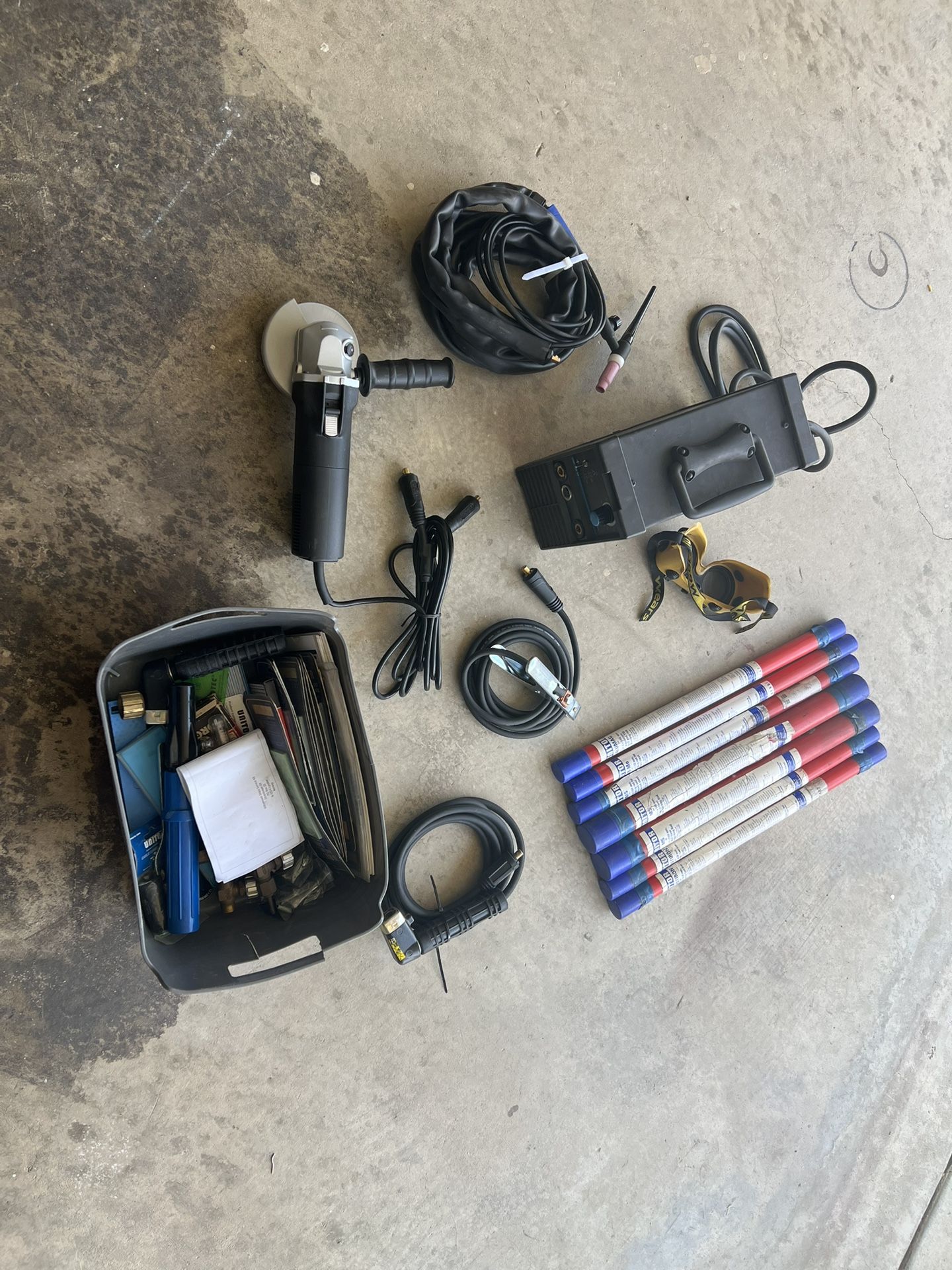 Welding Stuff And Welder
