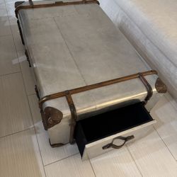 Restoration Hardware Aviator Trunk Coffee Table