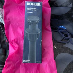 Clicker Drain With Overflow