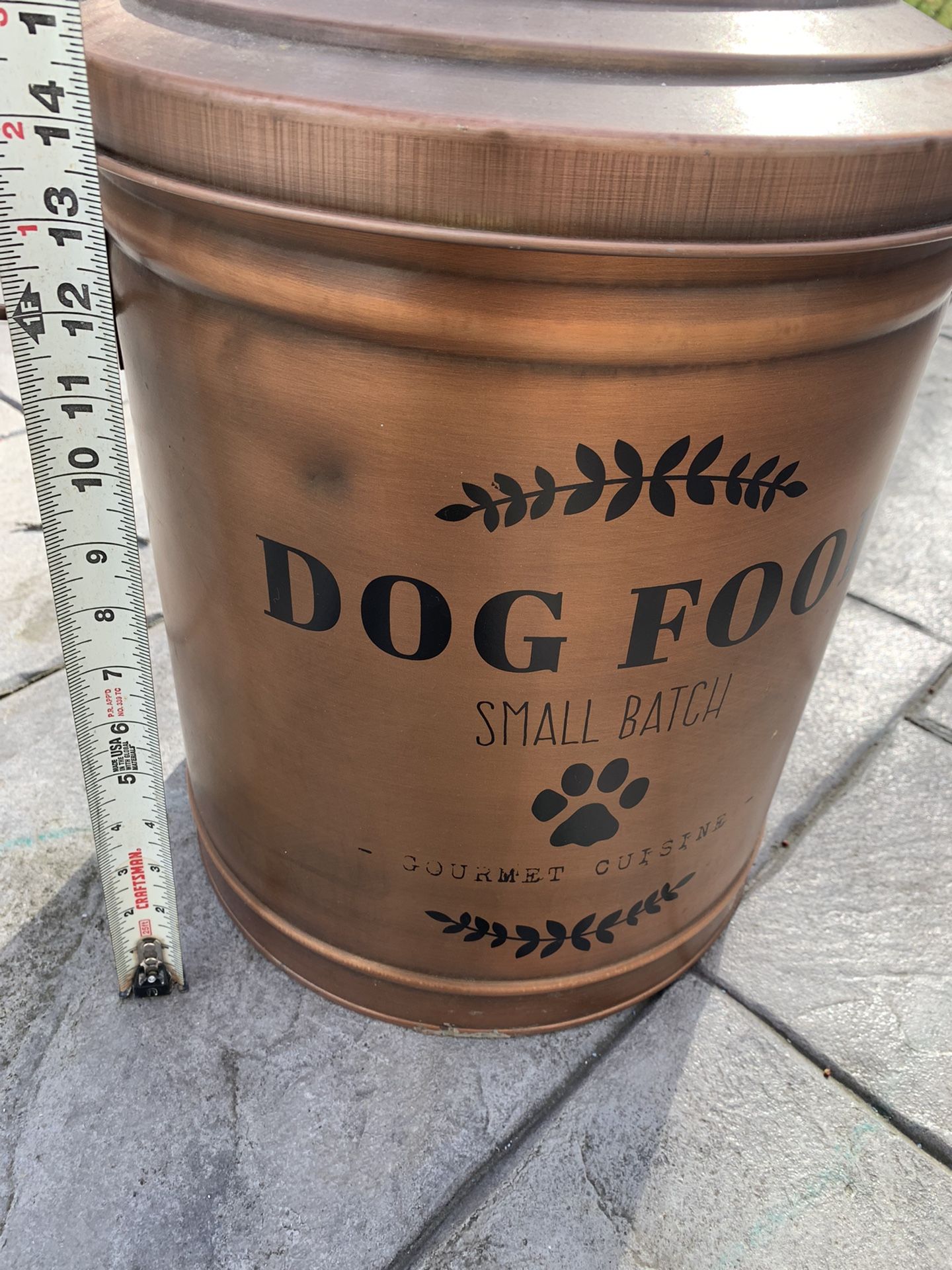 Dog Food Container