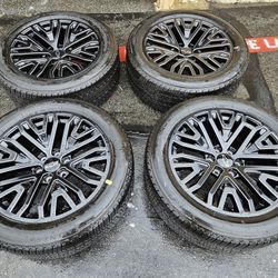 22" GMC YUKON RIMS & TIRES 