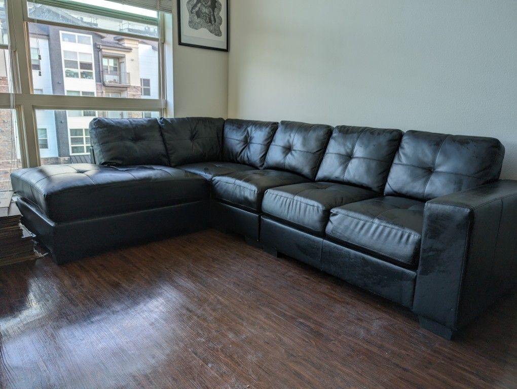 Black Sectional