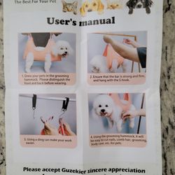 Dog Grooming Sling