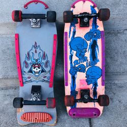 Skateboards From The 80s