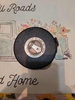 Vintage 100ft Metal Measuring tape