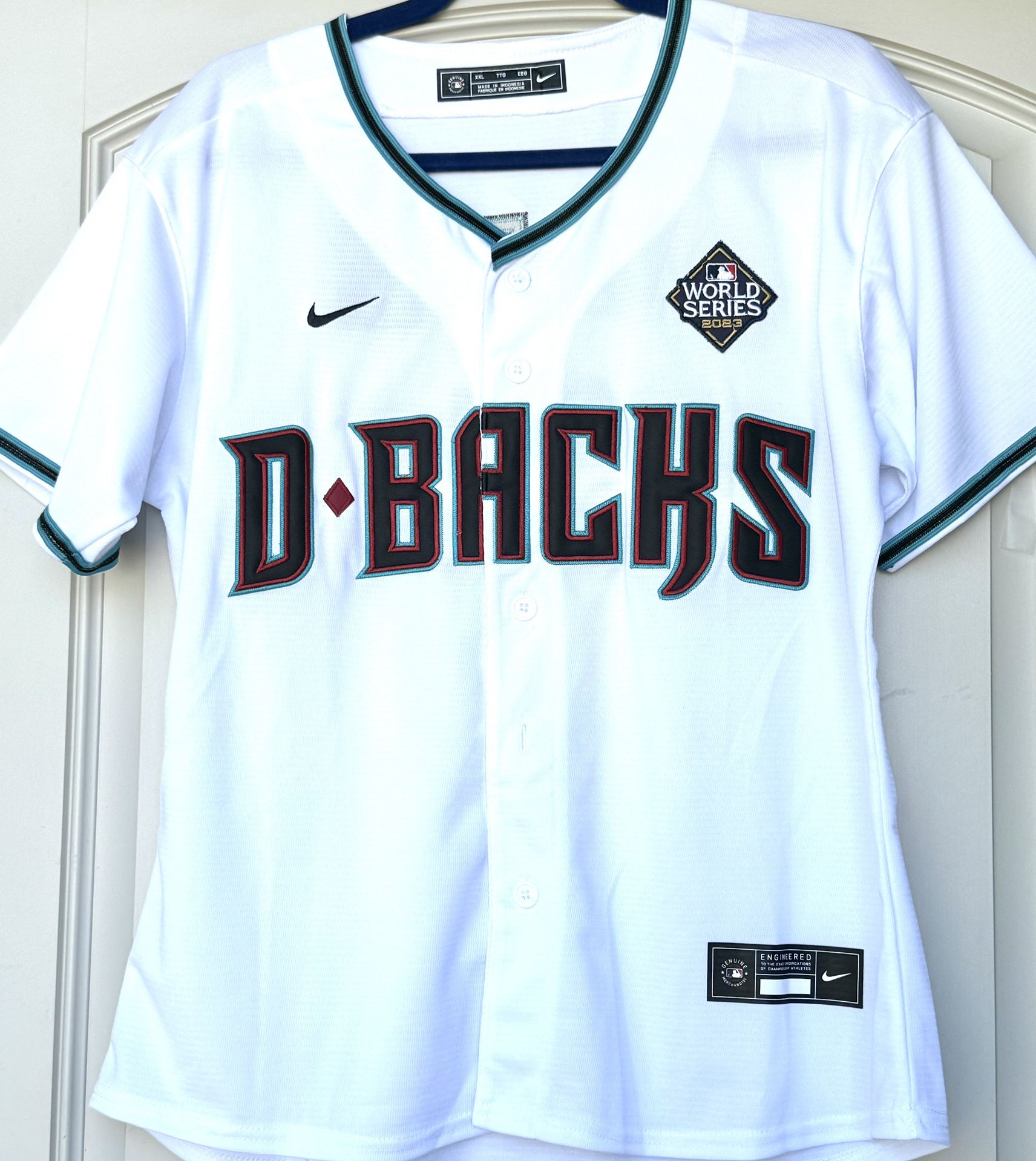 WOMEN’S XXL - STITCHED DBACKS #4 MARTE JERSEY