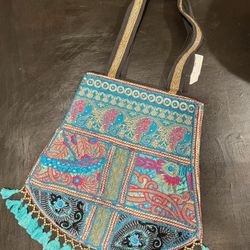 Boho Indian Tote Bag