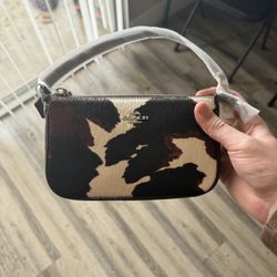 Cow print Coach Bag 