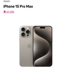 15 Pro Max With TikTok - Like new 