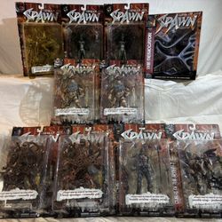 McFarlane Toys Spawn Series 13 Curse of Spawn 1998 Full Set with Variants!