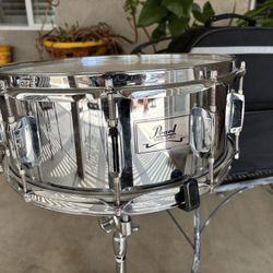 Pearl Student Steel Concert Snare Drum Kit