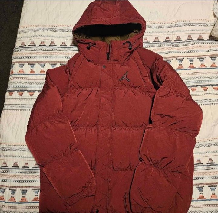 Jordan Mens Hooded Puffer Jacket Size XXL $90