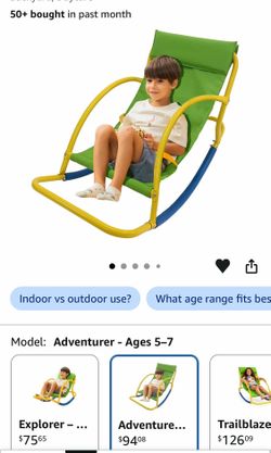 Kids swing chair