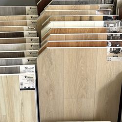 Vinyl floor $1.39sqft 5.5mm and laminate