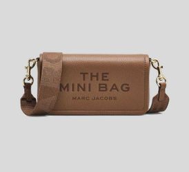 Marc Jacobs The Leather Mini Bag – Argan Oil Brown