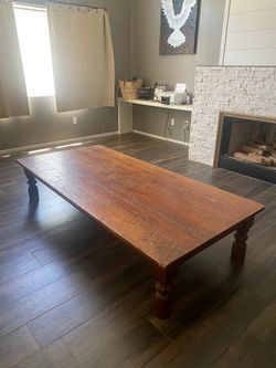 Long family table