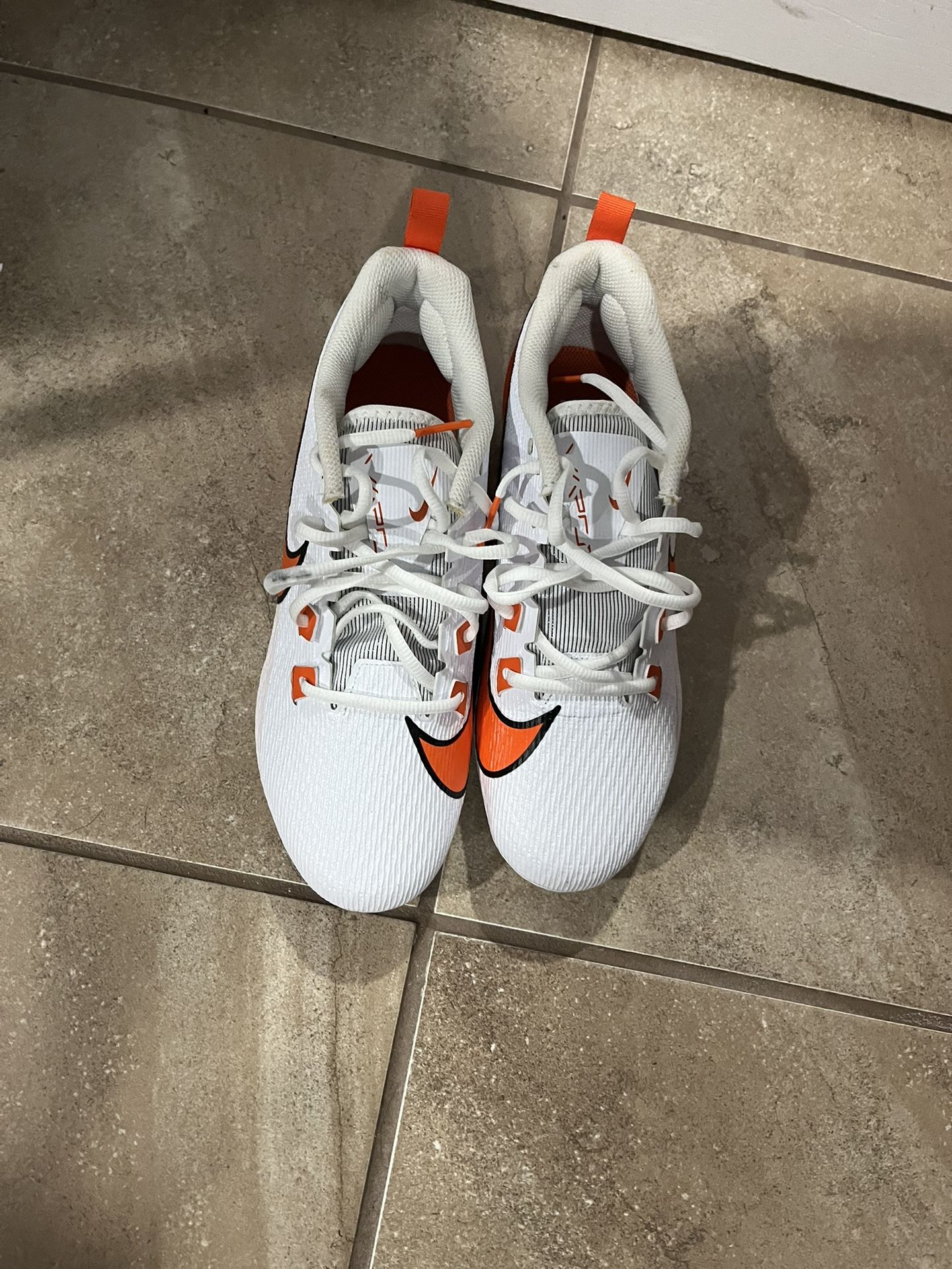 Orange Nike Vapor Speed Size 9 New With No Box