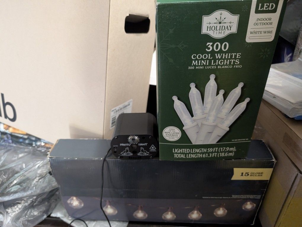 Christmas Lights Differents Stiles 