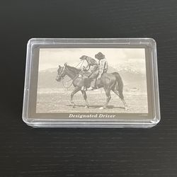 Vintage Playing Cards Designated Driver