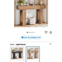 Entry/Console Table 47” 