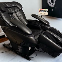 Panasonic Real Pro Elite EP3513 Massage Chair Black Faux Leather