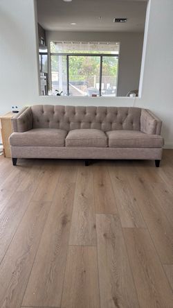 Tufted Sofa (88" Wide) - CHEAP!