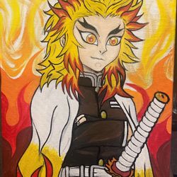 Demon Slayer Painting