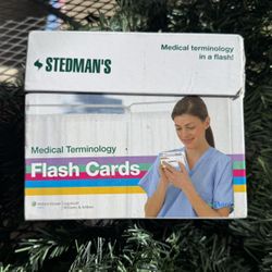 Stedman’s Medical Terminology Flash Cards