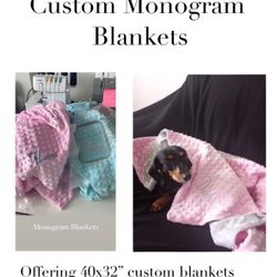 Custom blankets 