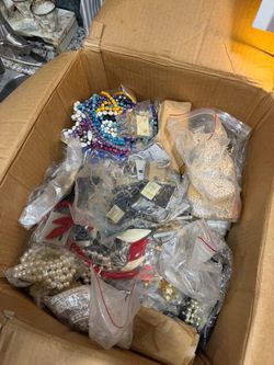 Big box of jewelry