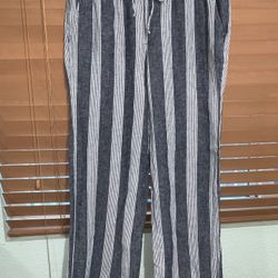Women’s Linen wide leg pants