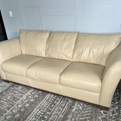 Real Leather Sofa - Natuzzi Edition - Italian Furniture 
