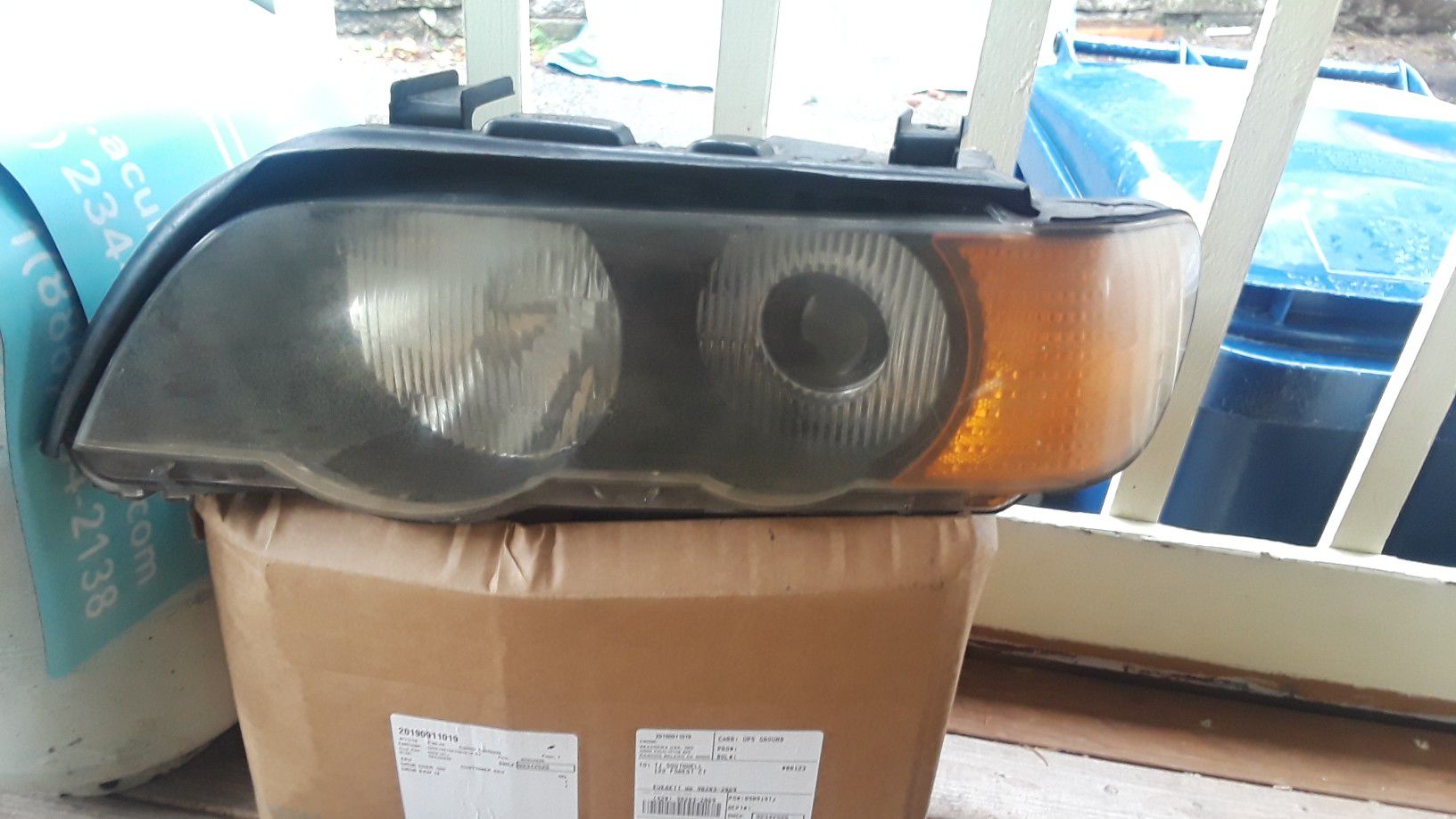 X5 bmw2002 head light ($150) ,lawnmower ($220) and tent 2 roon ($70)