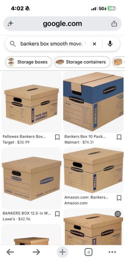 Smooth move bankers moving boxes