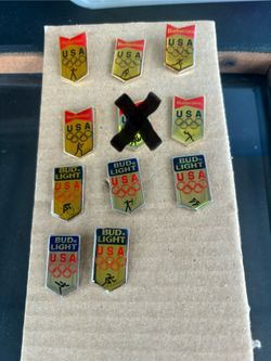 1984 Los Angeles Olympics Hat Pins