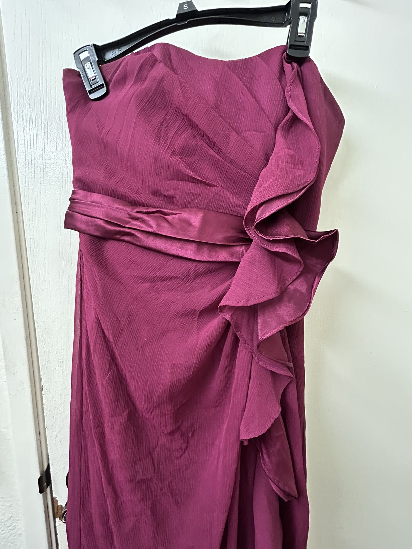 Magenta Bridesmaid Dress