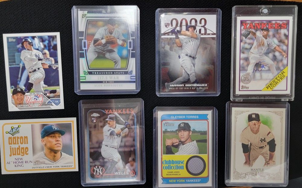 Yankees Lot Arod, Wells, Dominguez, Volpe And More